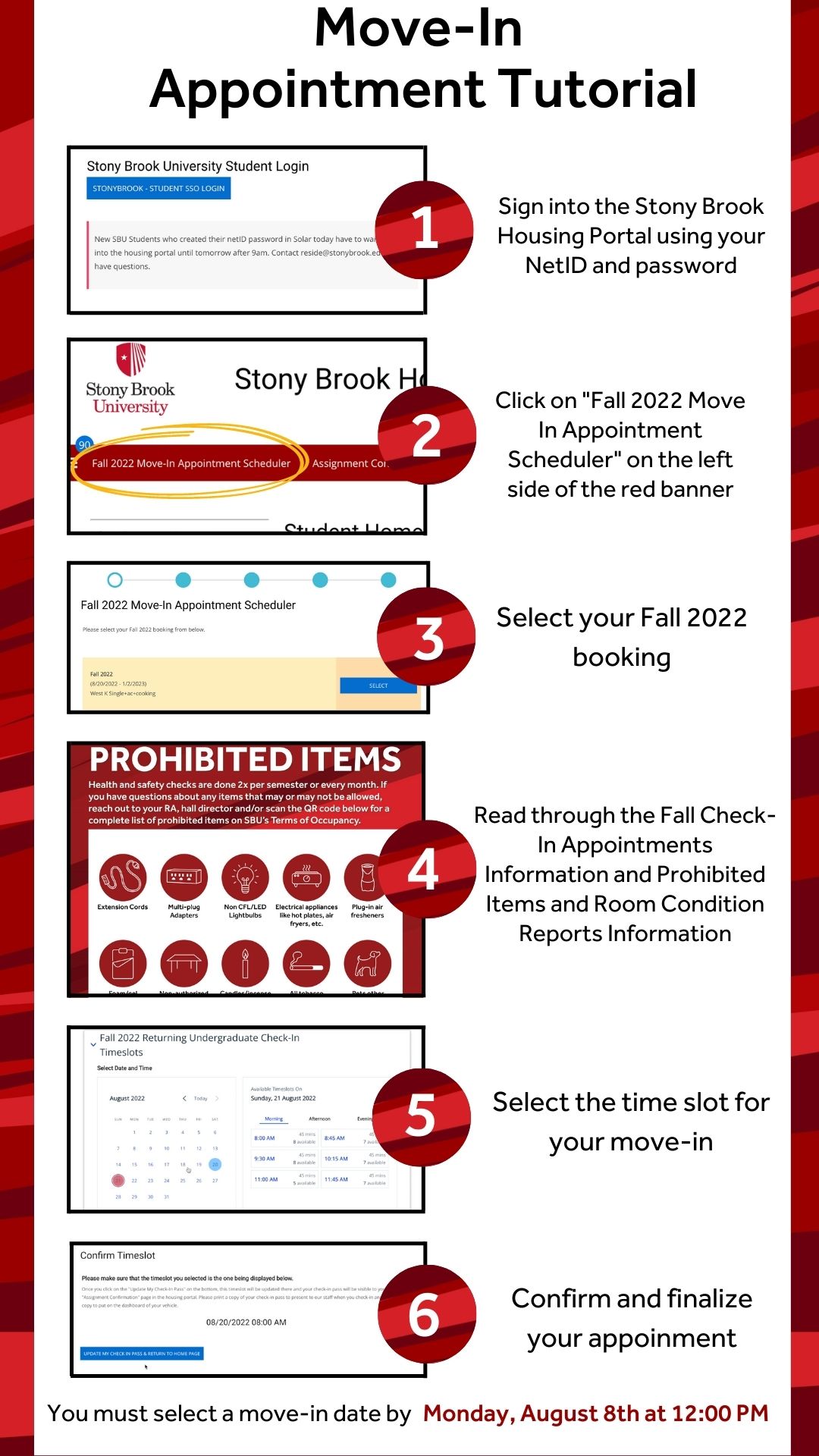 Arrival Dates Campus Residences